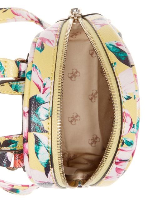 Guess Floral Mini Backpack Lyst