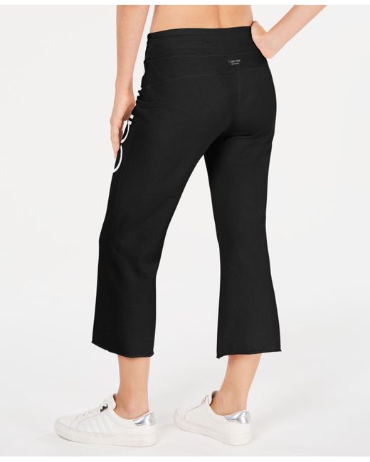 calvin klein logo sweatpants
