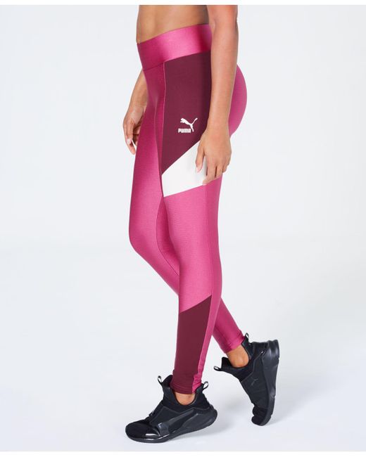 pink puma leggings