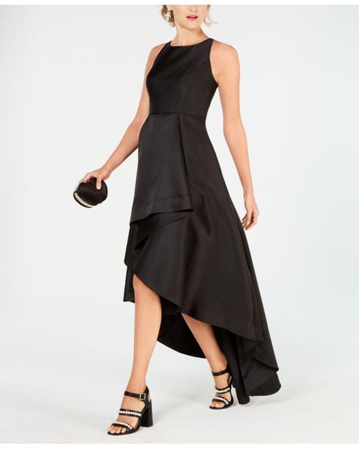 adrianna papell sequin mikado gown