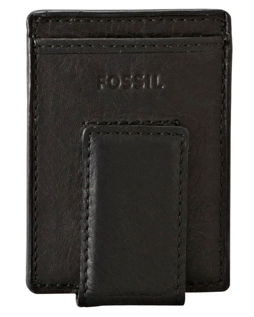 Lyst Fossil Wallets, Ingram Multicard Wallet in Black for