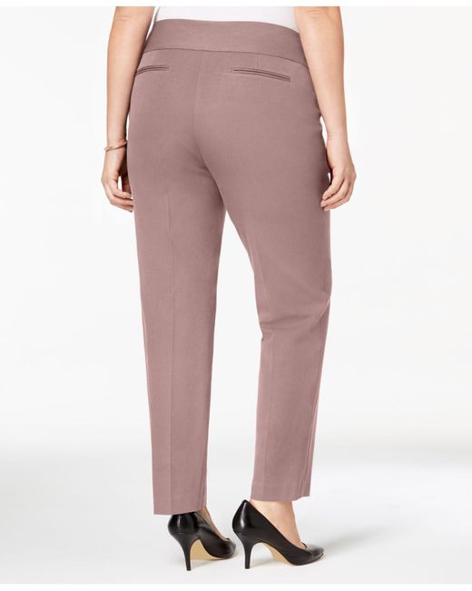 alfani plus size pants