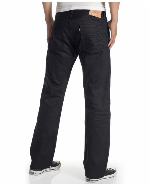 mens black 501 levi jeans