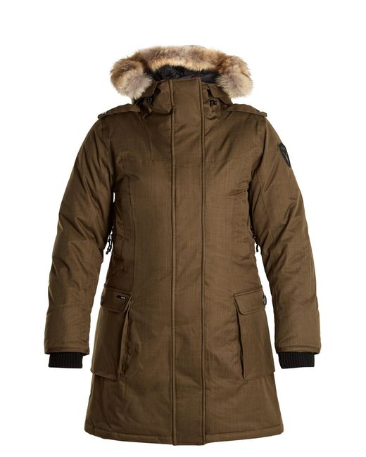 Nobis Abby Fur-trimmed Down Parka | Lyst