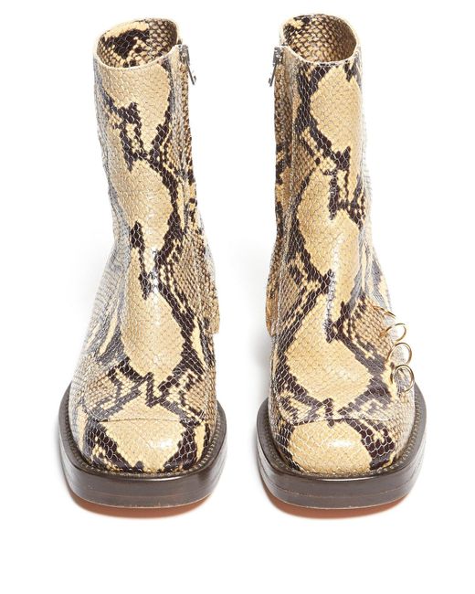 marni python boots