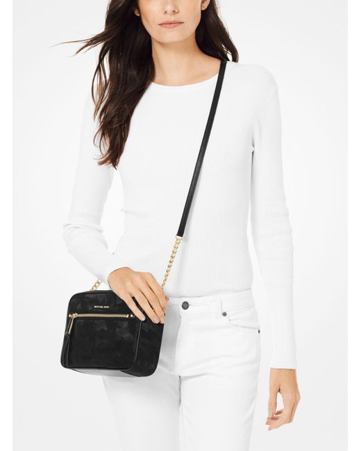 Polly Large Nylon Crossbody Bag IUCN Water