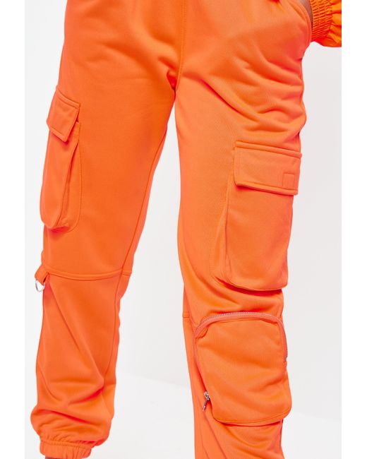 orange jogger pants