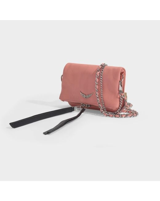 zadig voltaire pink bag