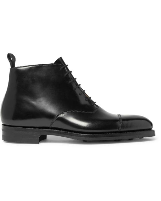 Lyst - George Cleverley William Cap-toe Horween Shell Cordovan Leather ...