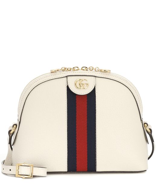 ophidia small shoulder bag white