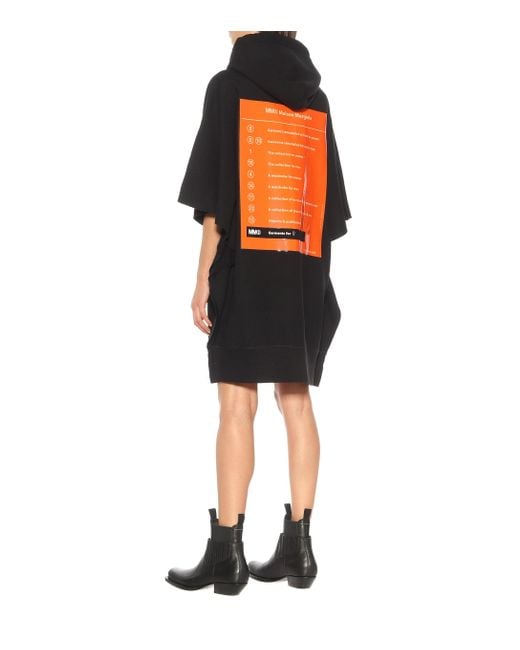 mm6 hoodie dress