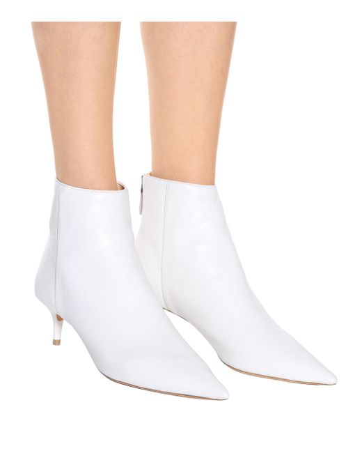alexandre birman white boots