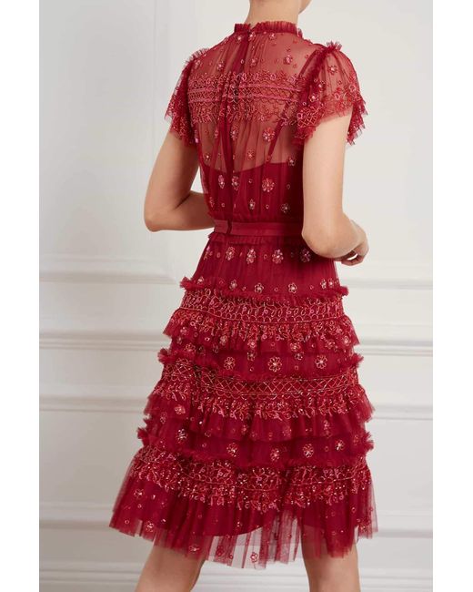 needle & thread andromeda dress