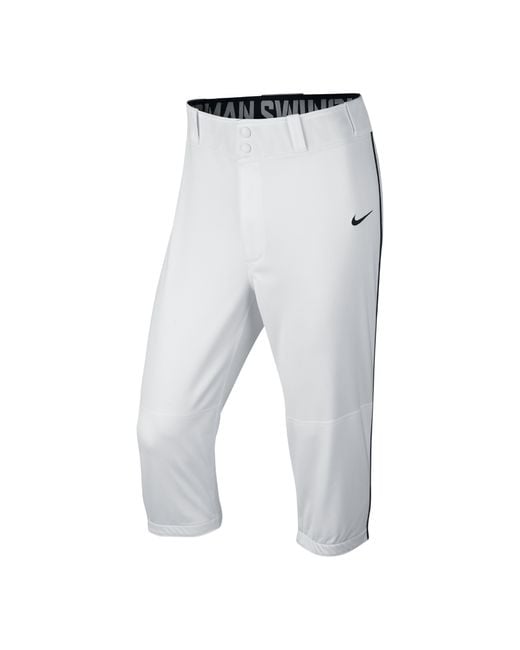 nike youth white baseball pants