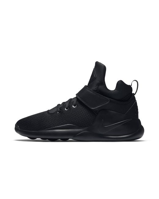 nike men black kwazi mid top sneakers