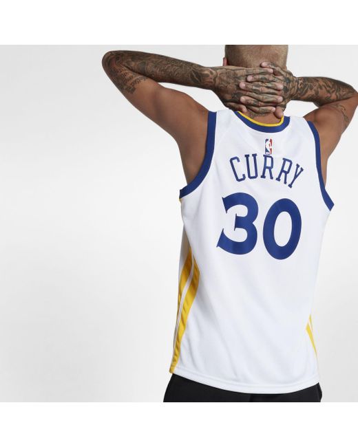 Nike Stephen Curry Association Edition Swingman (golden State Warriors ...
