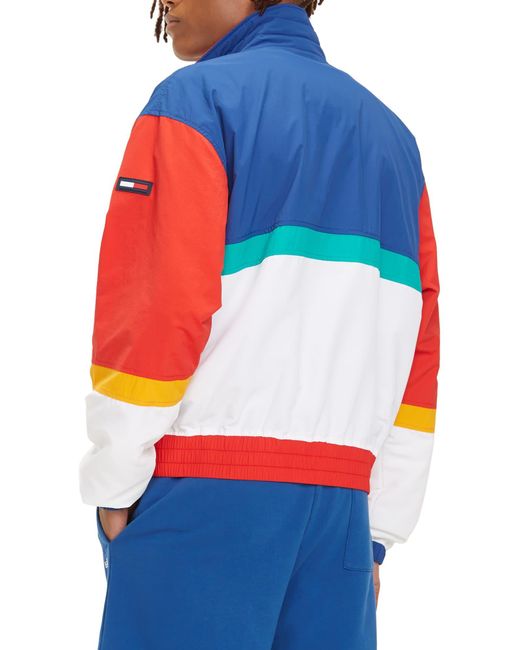 Tommy Hilfiger Pieced Color - Block Jacket in Blue for Men - Lyst