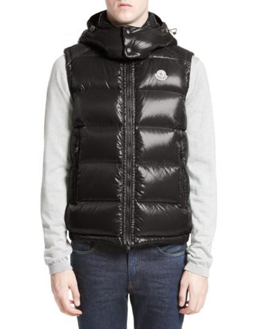 moncler black vest moncler black vest