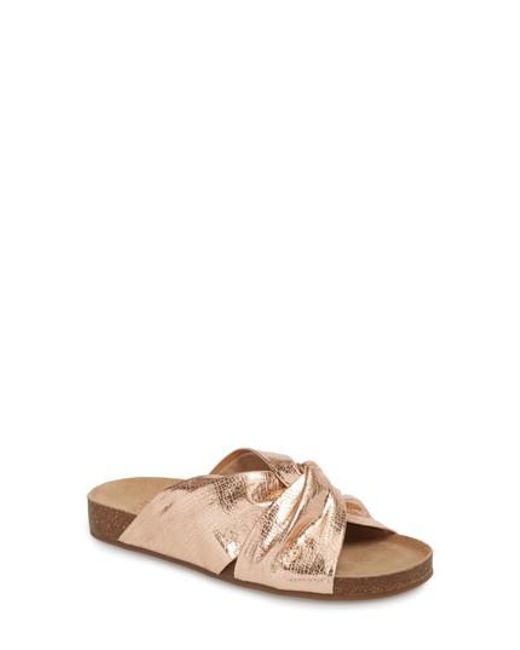 Lyst Vince Camuto Biminti Slide Sandal Vince Camuto Multicolor Biminti Slide Sandal Lyst