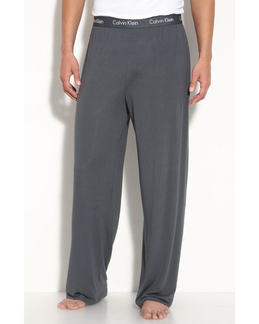 mens calvin klein pj bottoms