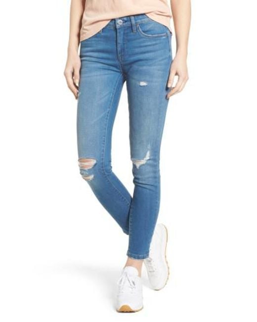 Blank NYC Skinny Classique Jeans - Dark Wash Jeans - Distressed ... Blank NYC Skinny Classique Jeans - Dark Wash Jeans - Distressed ...