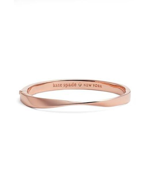 Lyst Kate Spade Do The Twist Hinge Bangle Kate Spade Multicolor Do The Twist Hinge Bangle Lyst