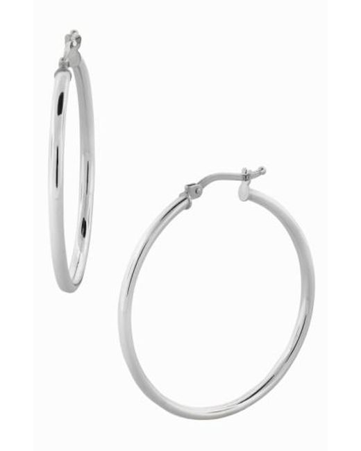 Lyst Bony Levy 14k Gold Hoop Earrings Nordstrom Exclusive In Bony Levy Metallic 14k Gold Hoop Earrings Nordstrom Exclusive Lyst