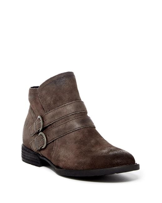 born perl leather ankle boot