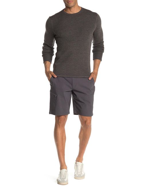 English Laundry Tech Utility Shorts in Gray for Men - Lyst