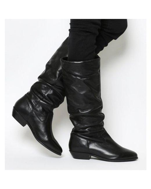 Lyst Office Kimbo Calf Boot In Black Save 47 55244755244755 Office Black Kimbo Calf Boot Lyst