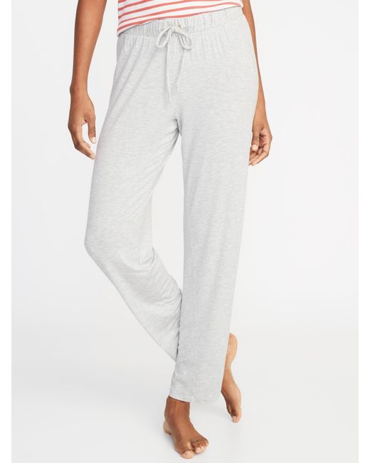 Old Navy Soft Jersey Lounge Pants in Gray - Lyst