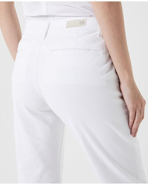 AG Jeans Cotton The Caden - White - Lyst