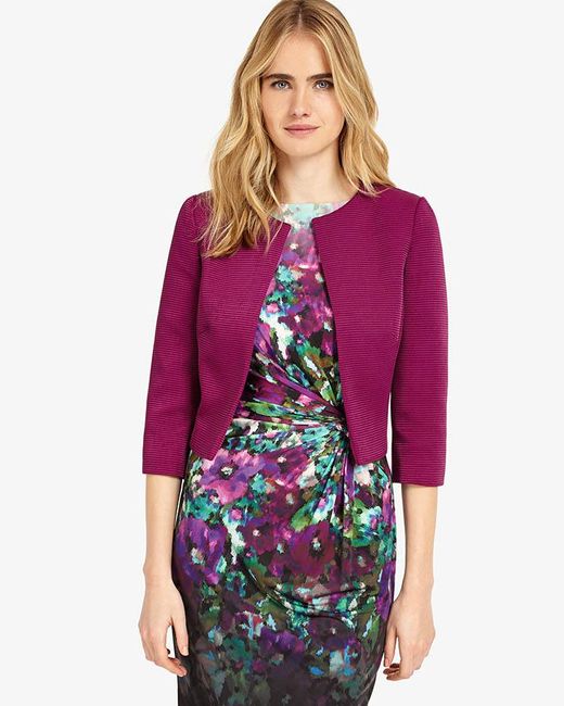 Phase eight Claudette Jacket in Purple | Lyst