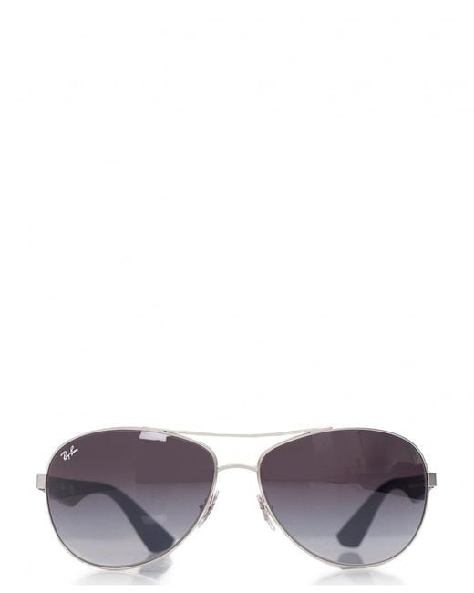Lyst - Ray-Ban Curved Double Bridge Sunglasses in Black