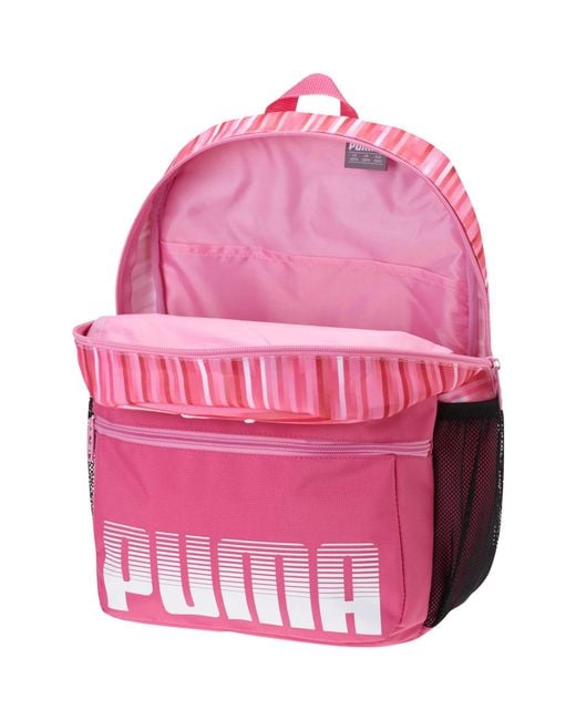 pink puma rucksack