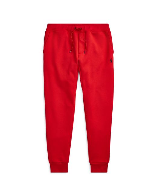 Coloris Maille Double Rouge De Jogging Pantalon Homme 5RjA34L