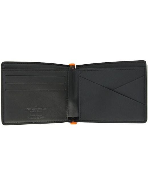Lyst - Louis Vuitton Virgil Abloh Multiple Wallet Hinge Monogram Brown Bifold [new] in Black for Men
