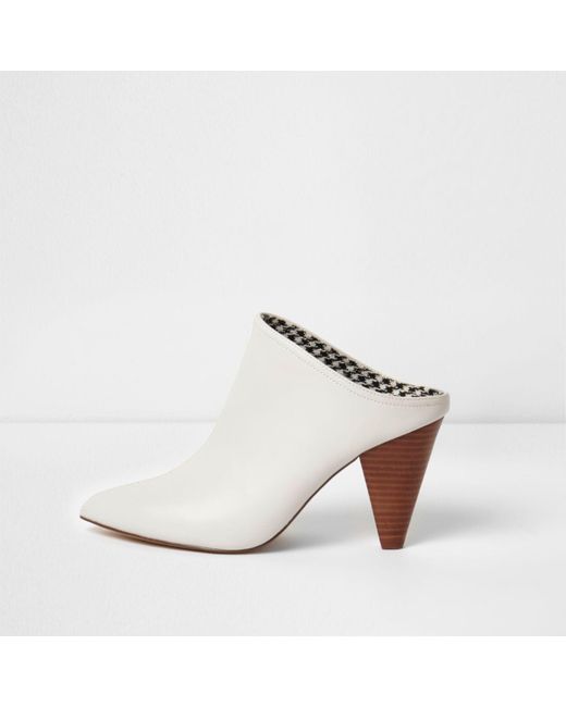 pointed toe mules high heel