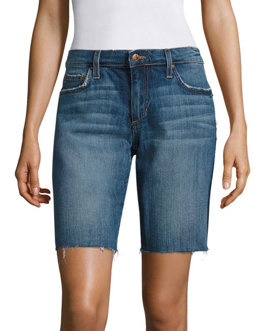 Lyst - Joe's Finn Bermuda Shorts in Blue - Save 45%