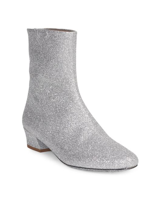 dries van noten silver boots