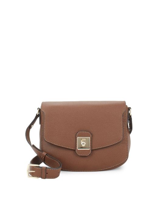 Furla Jo M Leather Crossbody Bag in Brown Lyst