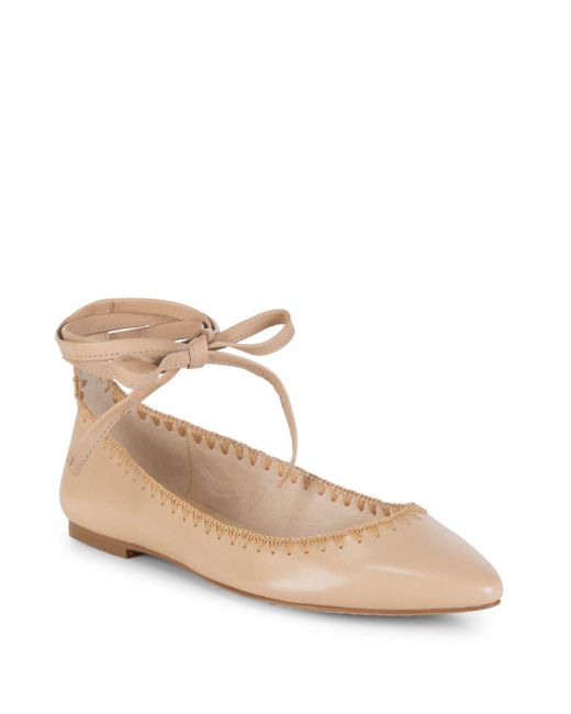 vince cadot leather flats