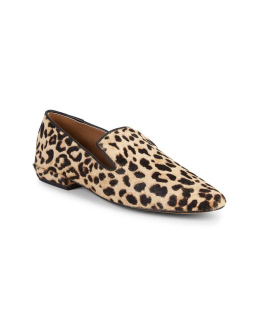 steve madden leopard loafer flat
