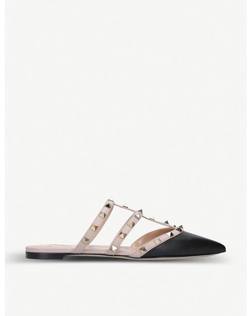 rockstud strappy mule
