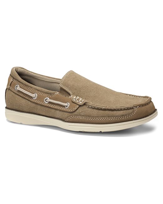 Dockers Sycaremo in Brown for Men (Dark Taupe Washed Canvas/Nubuck) | Lyst