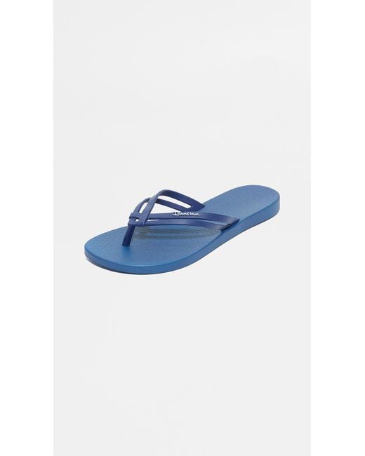 ipanema flip flops blue