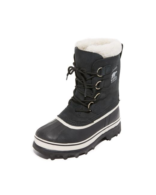 sorel caribou boots women's black
