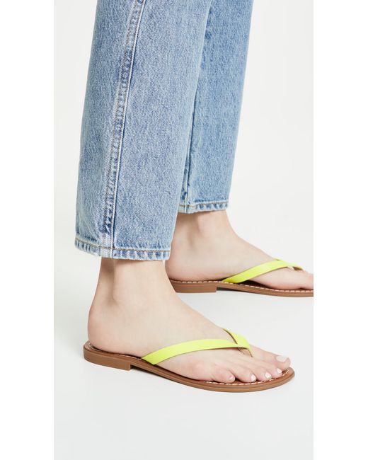 steve madden heeled flip flops