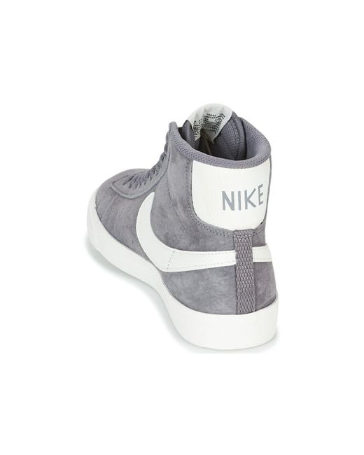 women's nike gray high tops