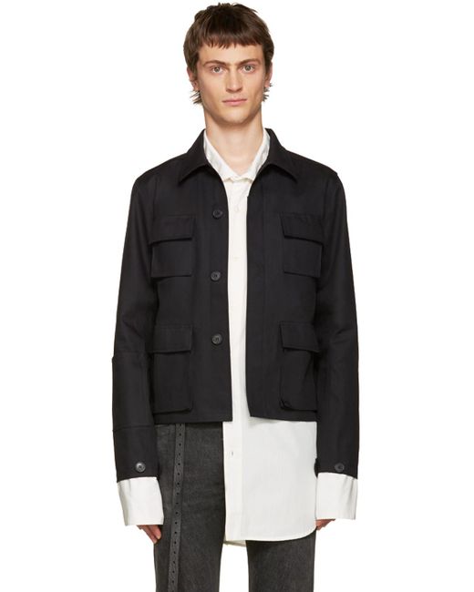 Vetements Black Gun Club Jacket in Black for Men | Lyst